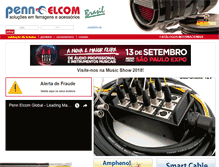 Tablet Screenshot of penn-elcom.com.br